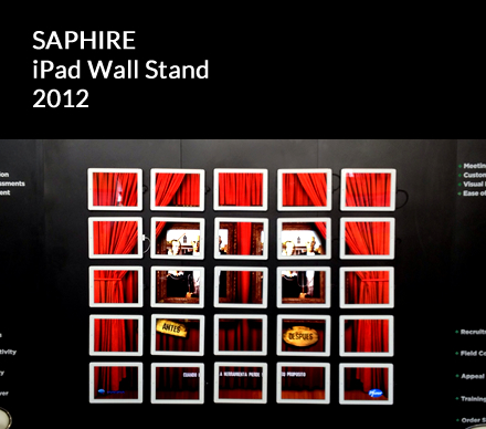 Sapphire iPad Wall